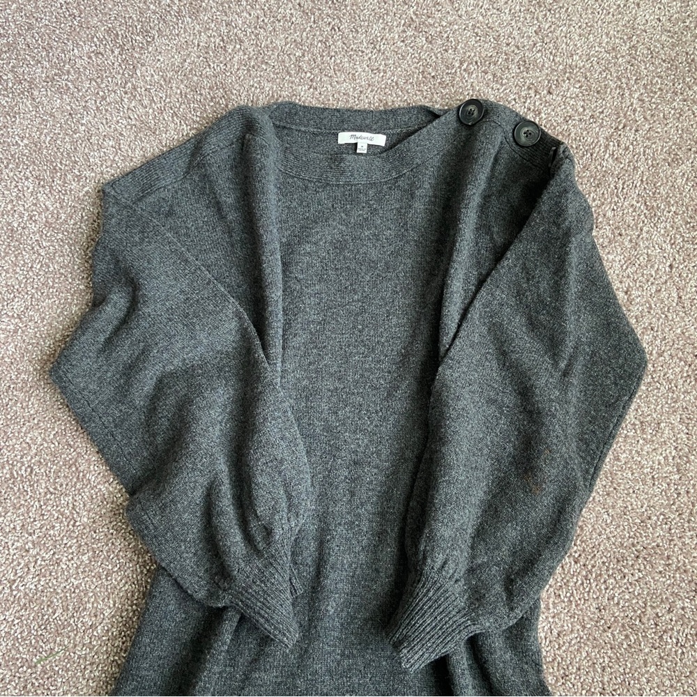 Madewell Merino Wool Sweater Dress